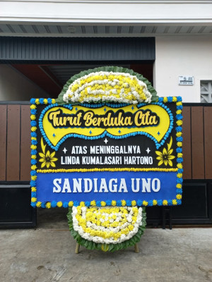 Papan Bunga Duka di Selopamioro